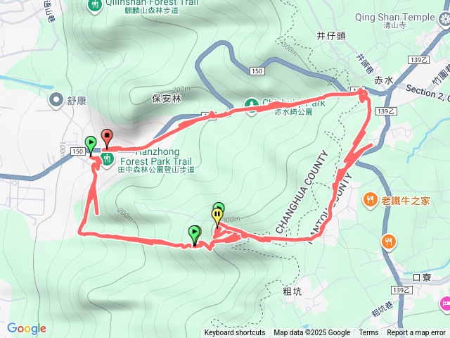 1141102鼓山南稜紅稜-尖峰平台-赤水北天宮-赤水步道下預覽圖