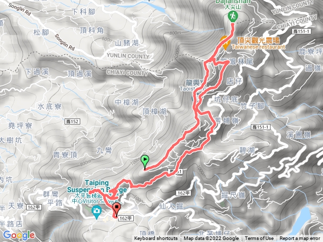 小百岳集起來雲嘉大尖山、二尖山步道202201151344