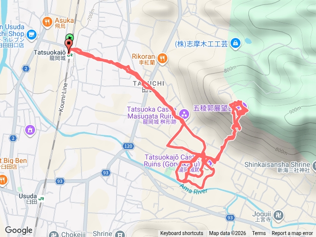 日本續100名城-龍岡城（五稜郭展望台）