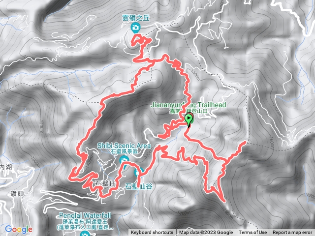 石壁 嘉南雲峰➡️石壁山➡️番子田山三連峰