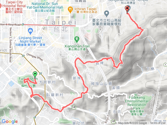 2020.11.01捷運麟光站南縱走到後山埤