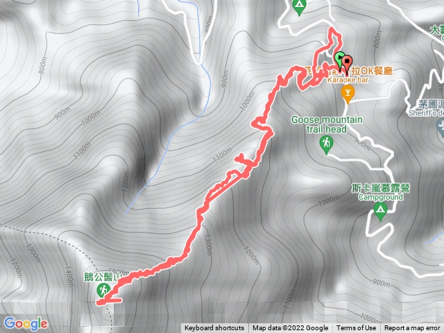 鵝公髻山小百岳