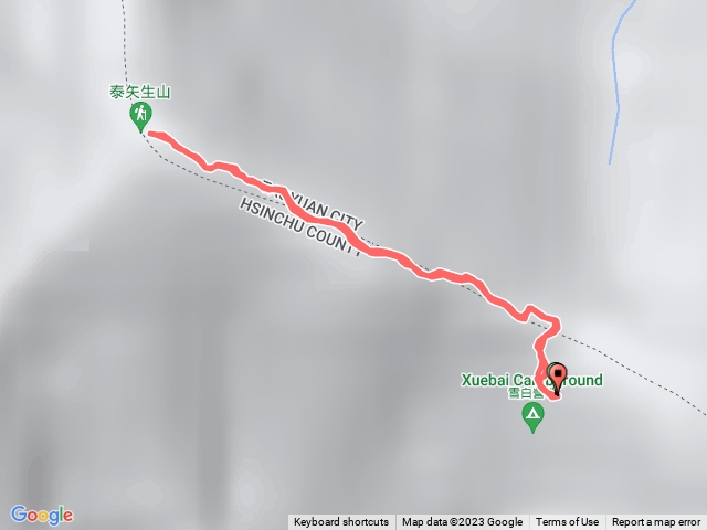 司馬庫斯越嶺鴛鴦湖：雪白營地~雪白山