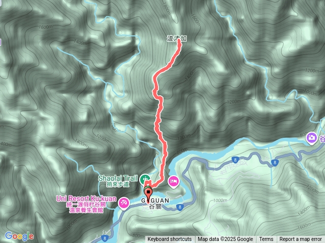 稍來步道+波津加山預覽圖