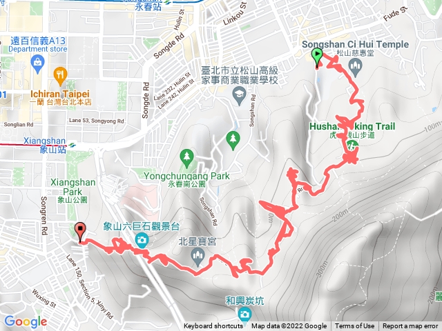四獸山縱走