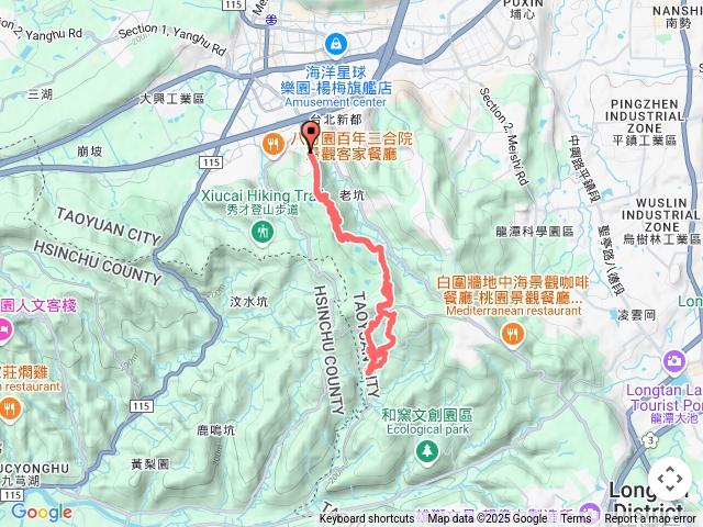 2025-02-28 福人步道連走大北坑魯冰花─福人步道(上路)→大北坑農業區→江申步道→奉茶亭步道→柴窯→龍泉步道→福人步道(中路)預覽圖