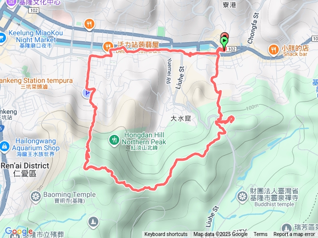 紅淡山(東明路77巷路線)