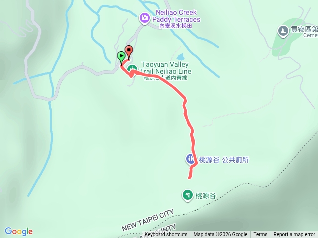 桃源谷內寮線預覽圖