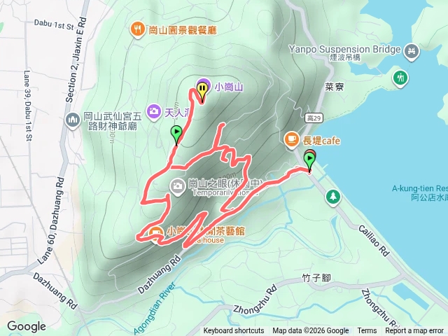 小崗山251公尺三角點預覽圖