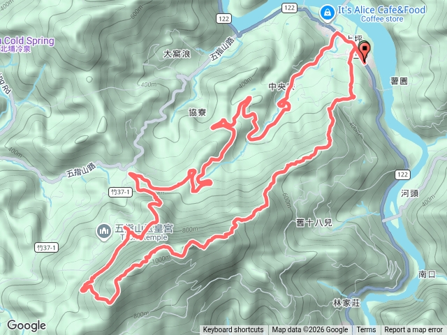 上坪山-五指山連峰O繞預覽圖
