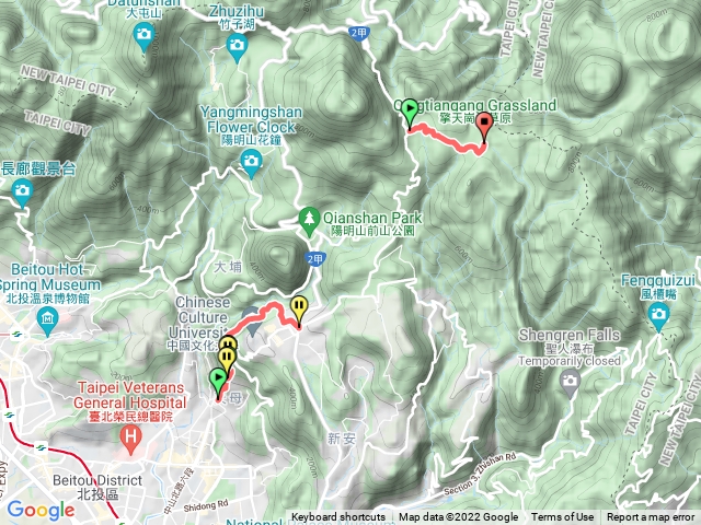 天母古道、擎天崗