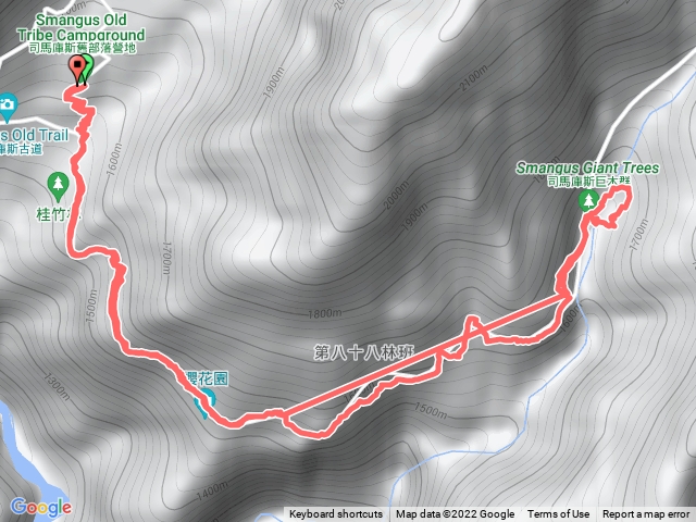 司馬庫斯舊營區一神木群