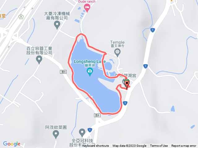 龍昇湖環湖步道、南瓜隧道