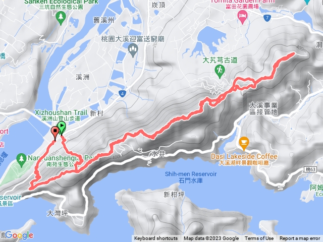 溪洲山+頭寮山+新溪洲山O形