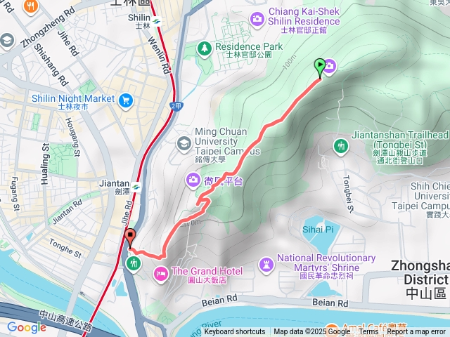 小百岳集起來劍潭山親山步道20251125202131