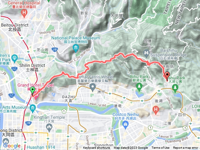 台北大縱走第五段