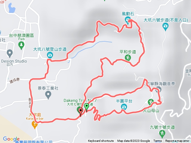 大坑6>馬路>8>7