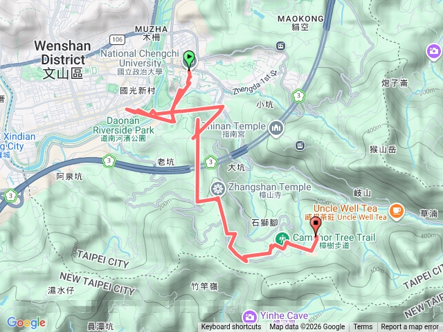 飛龍步道樟山寺預覽圖