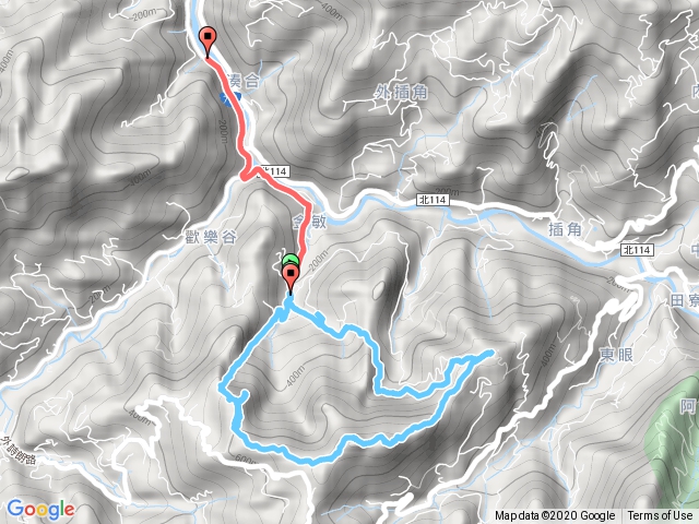 三峽 金敏子山-詩朗山-塞口坑山-內金敏山 O型