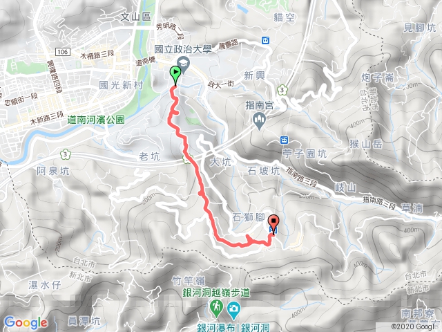 台北大縱走-政大到貓空