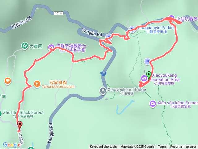 小油坑＞七星瀑布＞頂湖預覽圖