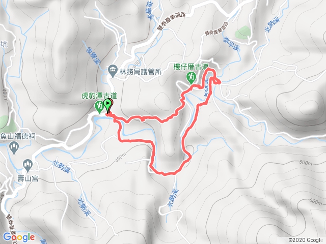 1091009虎豹潭古道