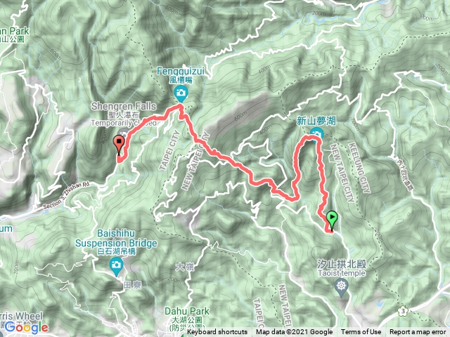 野牛系列之新山夢湖連走五指山出風櫃嘴