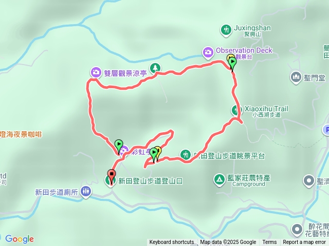 新田山登山步道