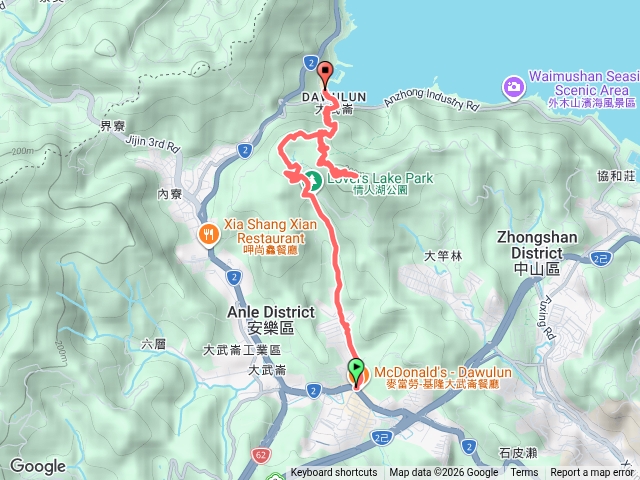 20260530 情人湖環湖步道 - 大武崙山 - 沙灘預覽圖