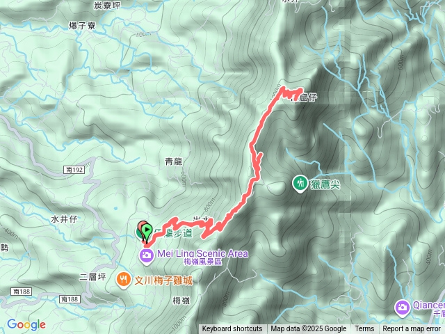 伍龍殿走飯包尖山.難山（南瀛百越）
