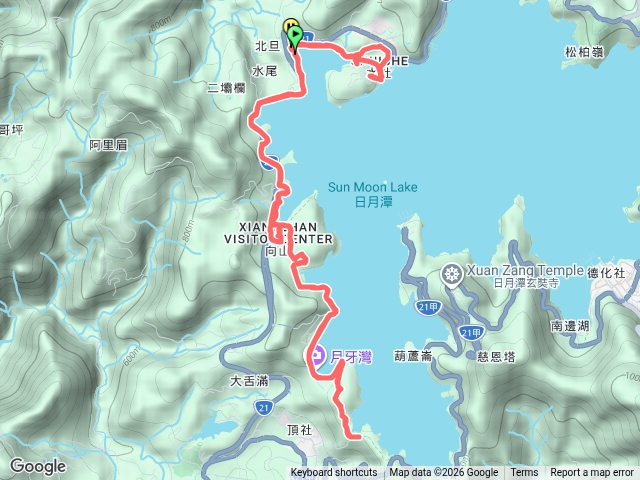 日月潭鐵馬