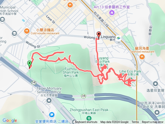 午後散策⑶：福州山公園-富陽生態公園-黎和生態公園預覽圖