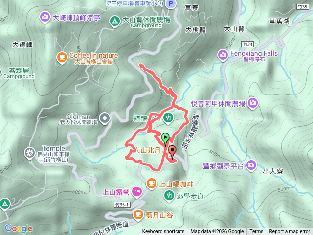 橫山鄉騎龍古道預覽圖