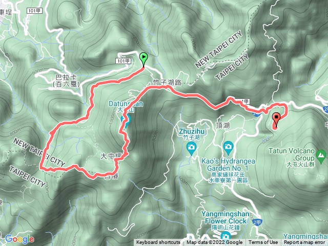 台北大縱走第二段