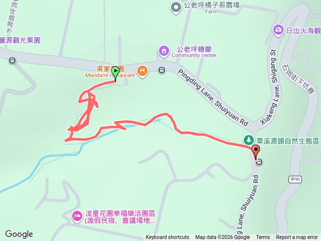公老坪旱溪源頭步道預覽圖