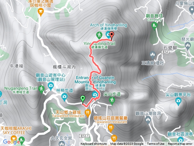2023觀音觀鷹尋寶任務硬漢嶺步道(觀音山)202305150623