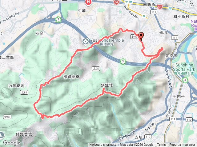 20260802-烘爐地圓通寺步道（南洋街起登）O行