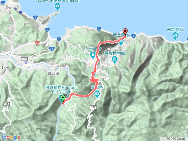 猴硐登金瓜石基隆山下水湳洞