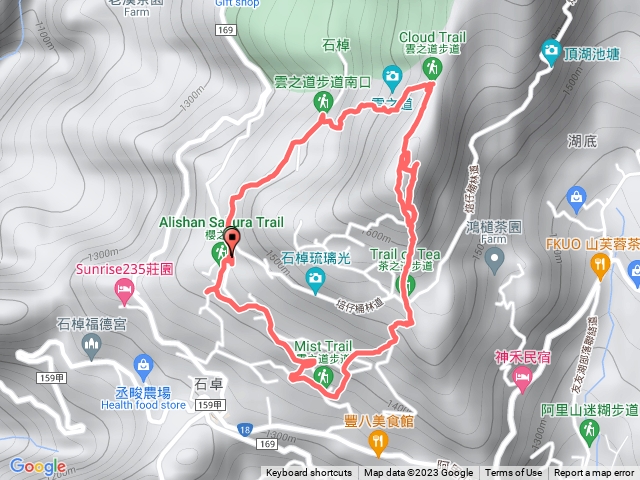 20230617阿里山頂石槕健行