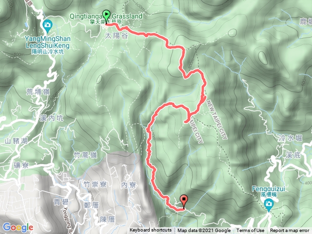 杏林山.北五指山風擎步道