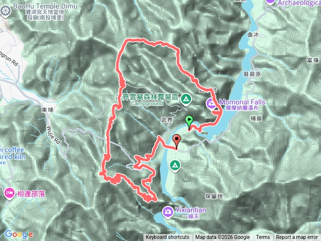 武界部落.四于台山.獅凸魯山.武界山