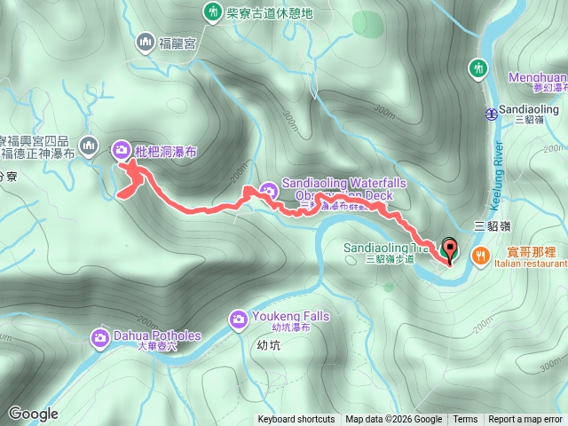 三貂嶺瀑布群步道預覽圖
