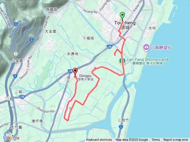 淡蘭北路-宜蘭平原線-濕地支線預覽圖