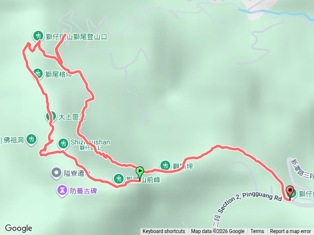 獅仔頭山O繞預覽圖