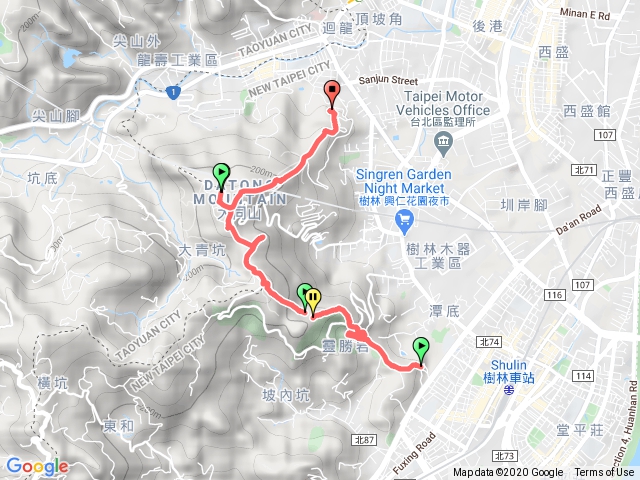 青龍嶺-三角埔-迴龍