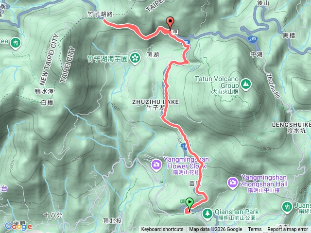陽明山總站至鞍部