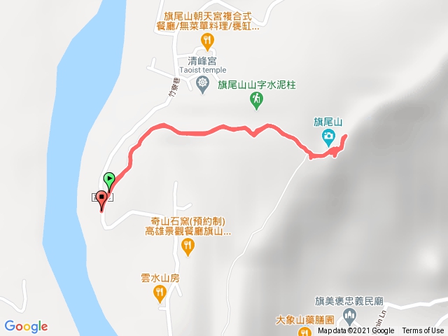 旗尾山（第三登山口）來回