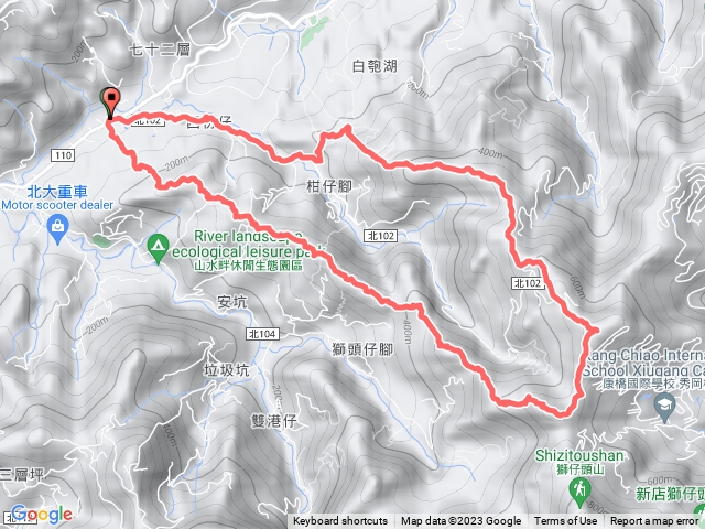 保儀宮、安新山、十七寮山