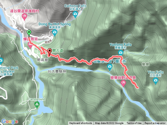 八通關古道（樂樂山屋）