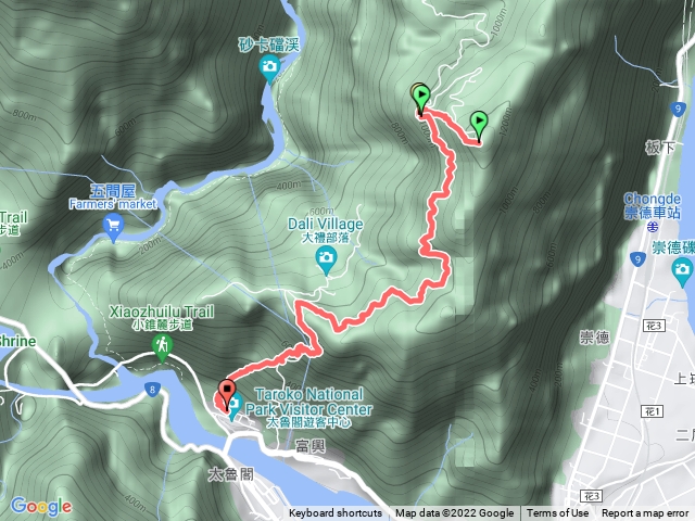 小百岳集起來立霧山登山步道202206051538